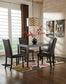 Kimonte Dining Table and 4 Chairs