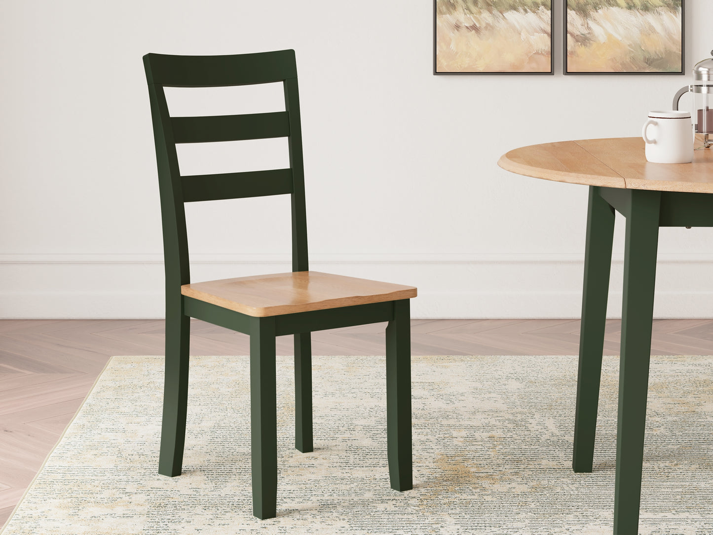 Gesthaven Dining Table and 2 Chairs