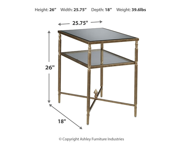 Cloverty Coffee Table with 2 End Tables