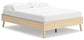 Cabinella Full Platform Bed with Dresser and Nightstand