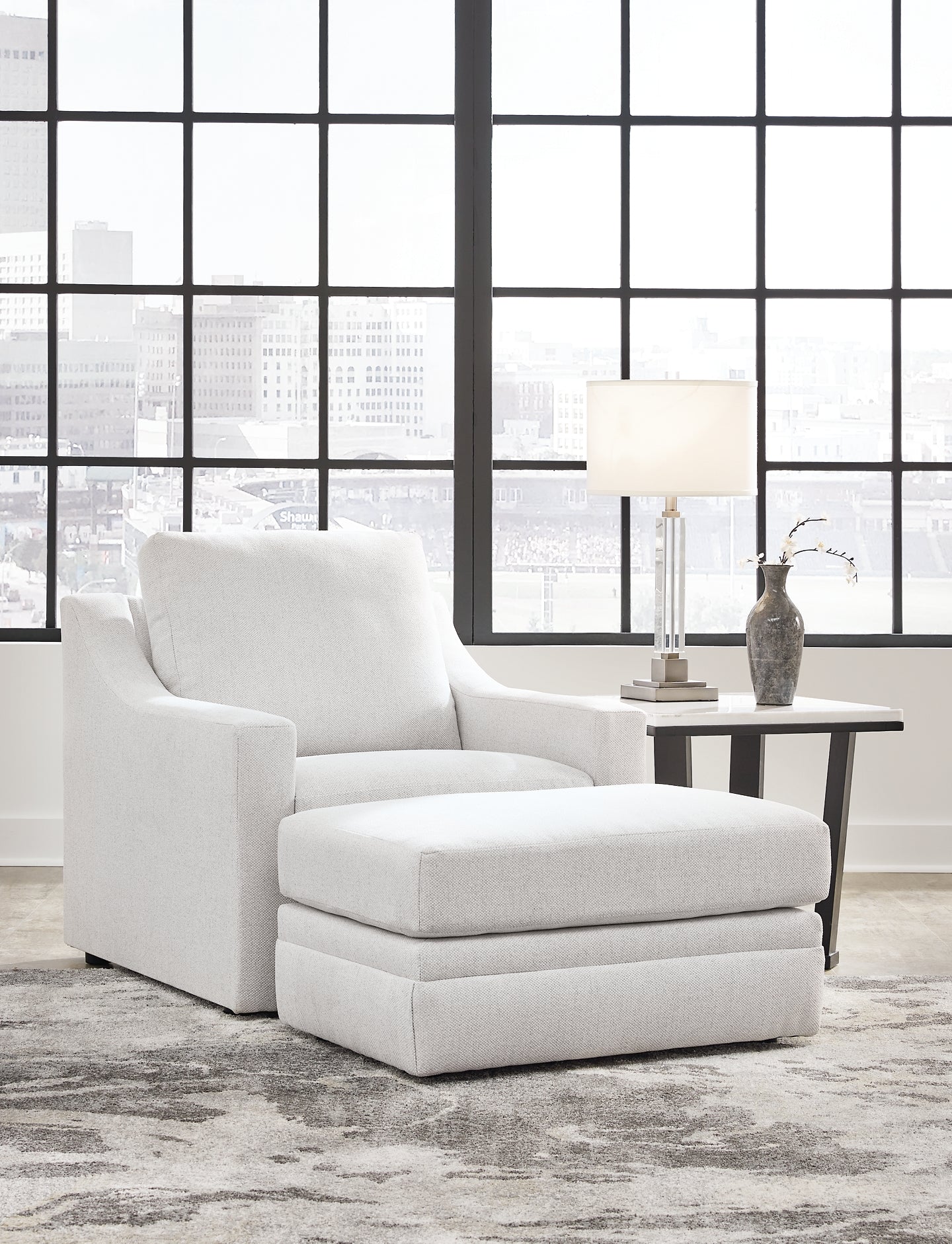 Maitelynn Sofa, Loveseat, Chair and Ottoman