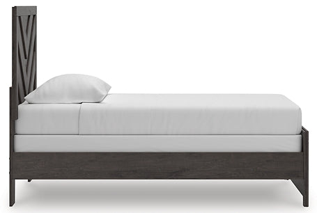 Prendonea  Panel Bed