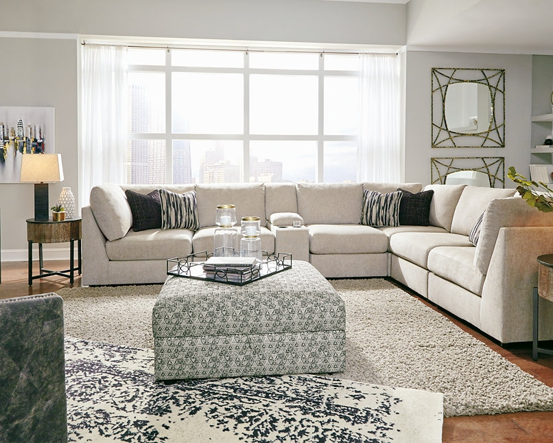 Kellway 7-Piece Sectional with Ottoman